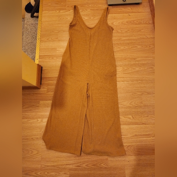 Rolla Coster medium burnt orange knit jumpsuit - Picture 1 of 4